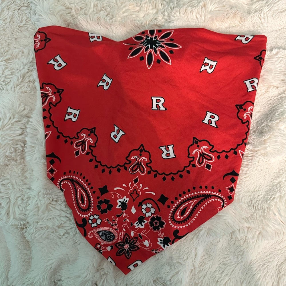 Rutgers Bandanna top